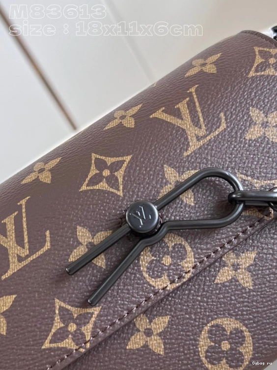 Steamer LOUIS Wallet-18*11*6.5CM VUITTON Wearable 0821
